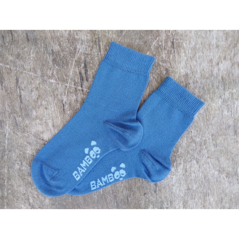 Dětské ponožky BOBIK z bambusové viskózy jeans