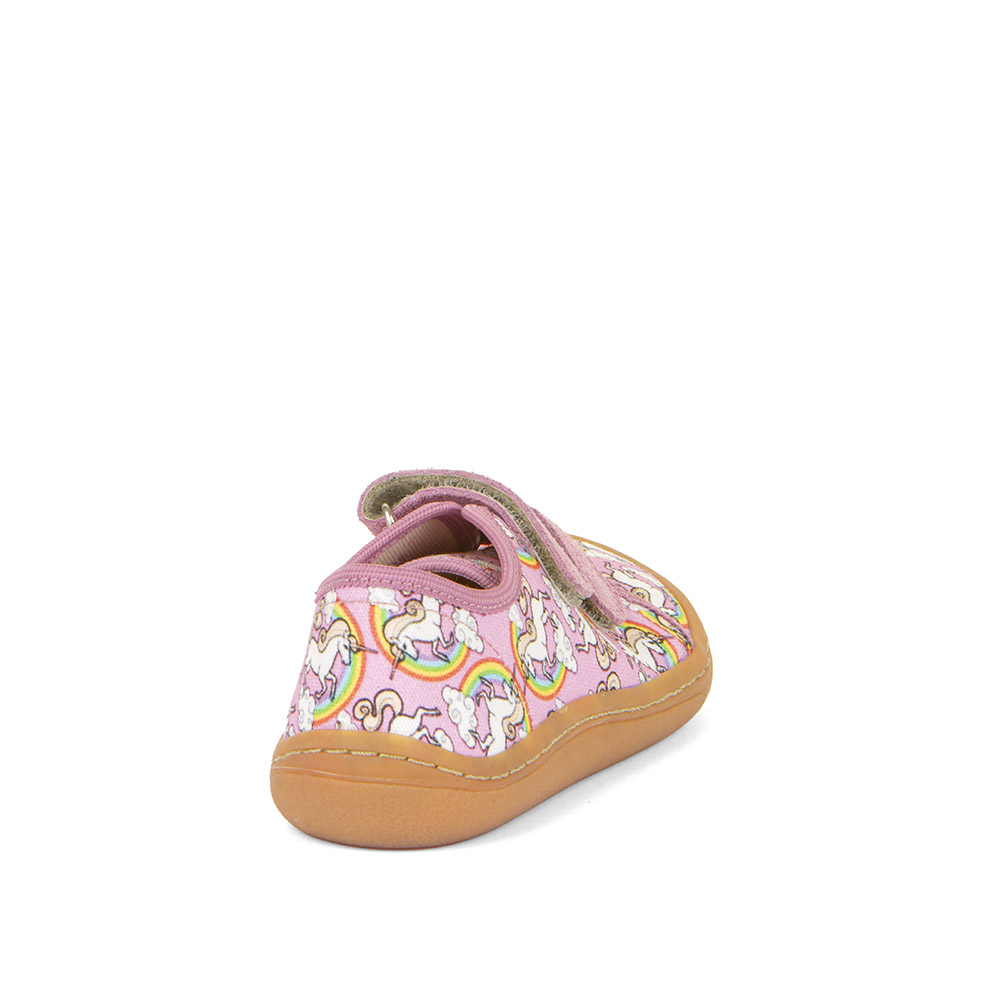 FRODDO barefoot tenisky G1700379-4 Canvas White/Pink
