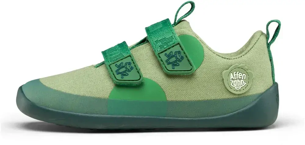 Dětské barefoot boty Affenzahn Sneaker Cotton Happy - Frog