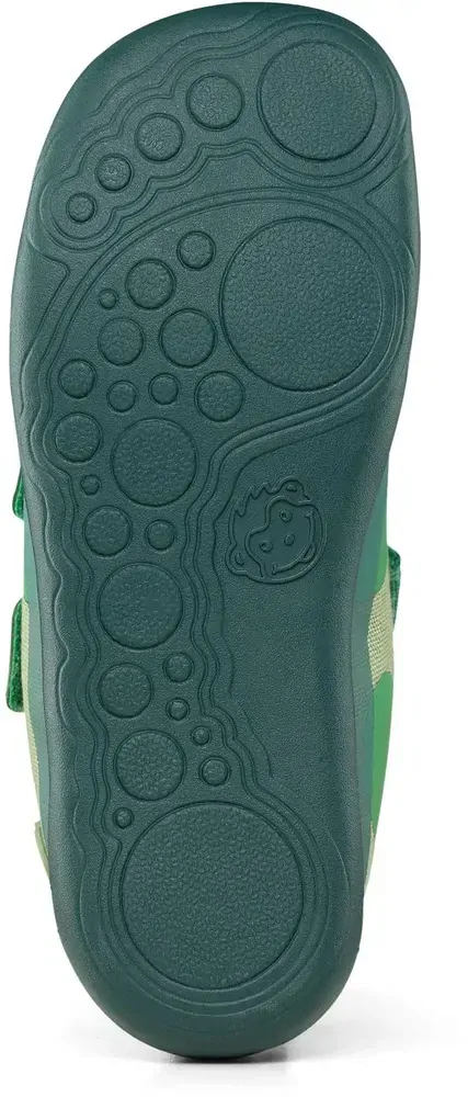 Dětské barefoot boty Affenzahn Sneaker Cotton Happy - Frog