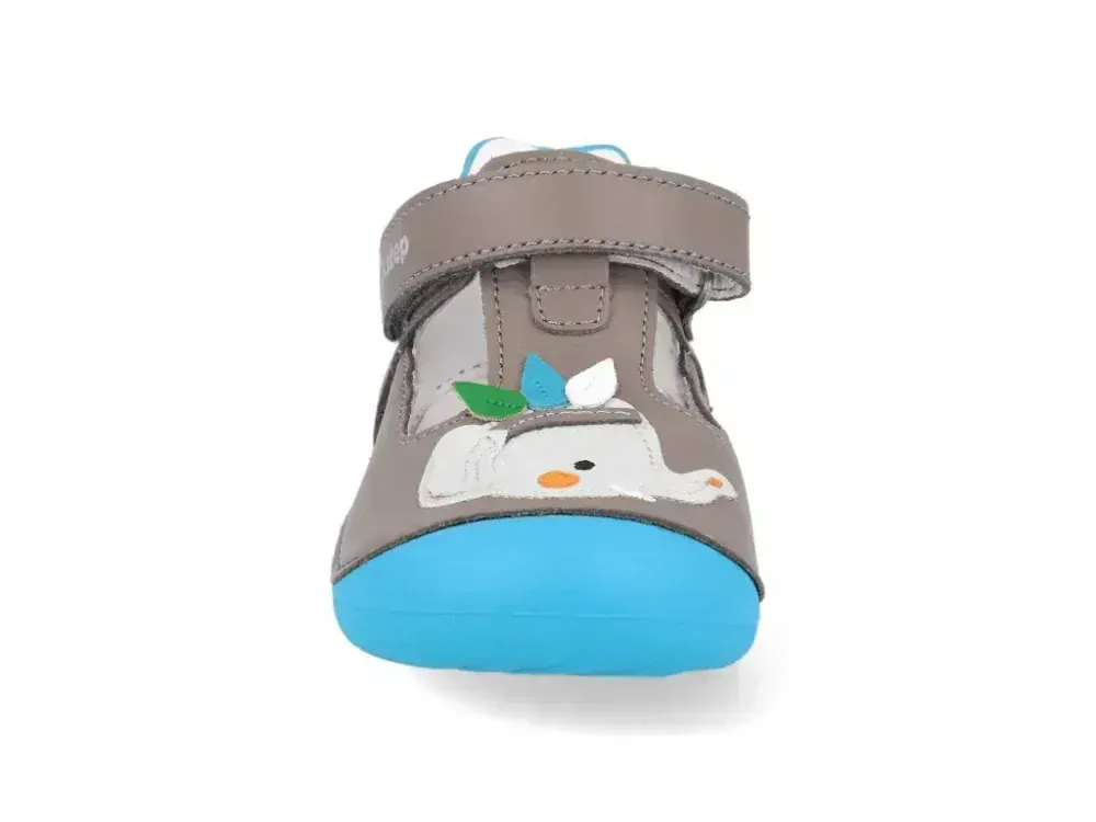 Kožené sandálky D.D.step H015-41764A Grey