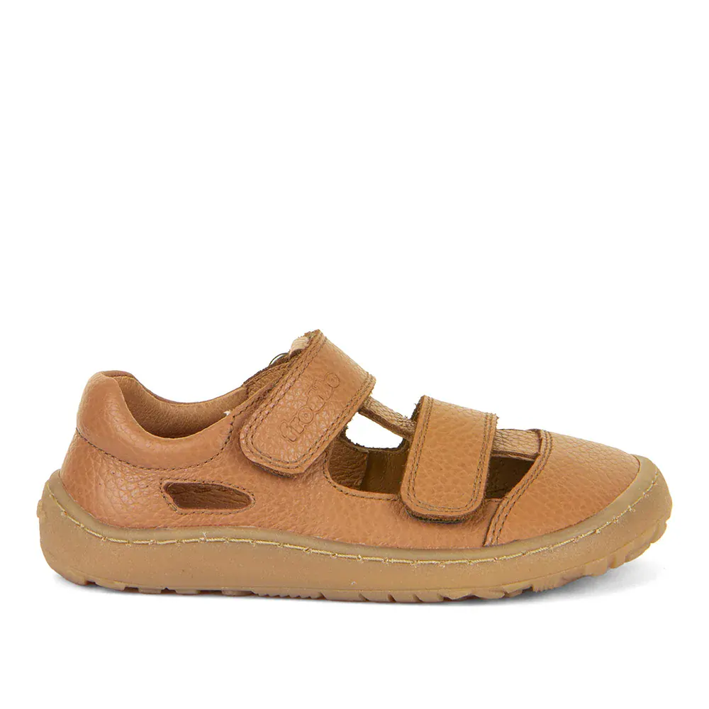 FRODDO barefoot sandálky G3150266-2 Cognac