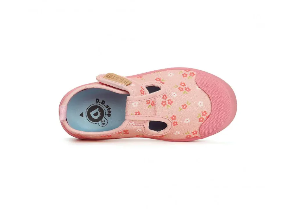 Plátěné tenisky D.D.step CSG-41979 Pink