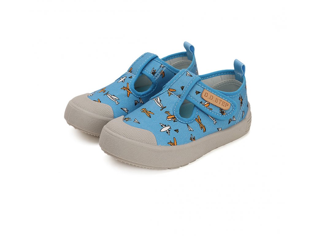 Plátěné tenisky D.D.step CSB-41640 Calypso Sky