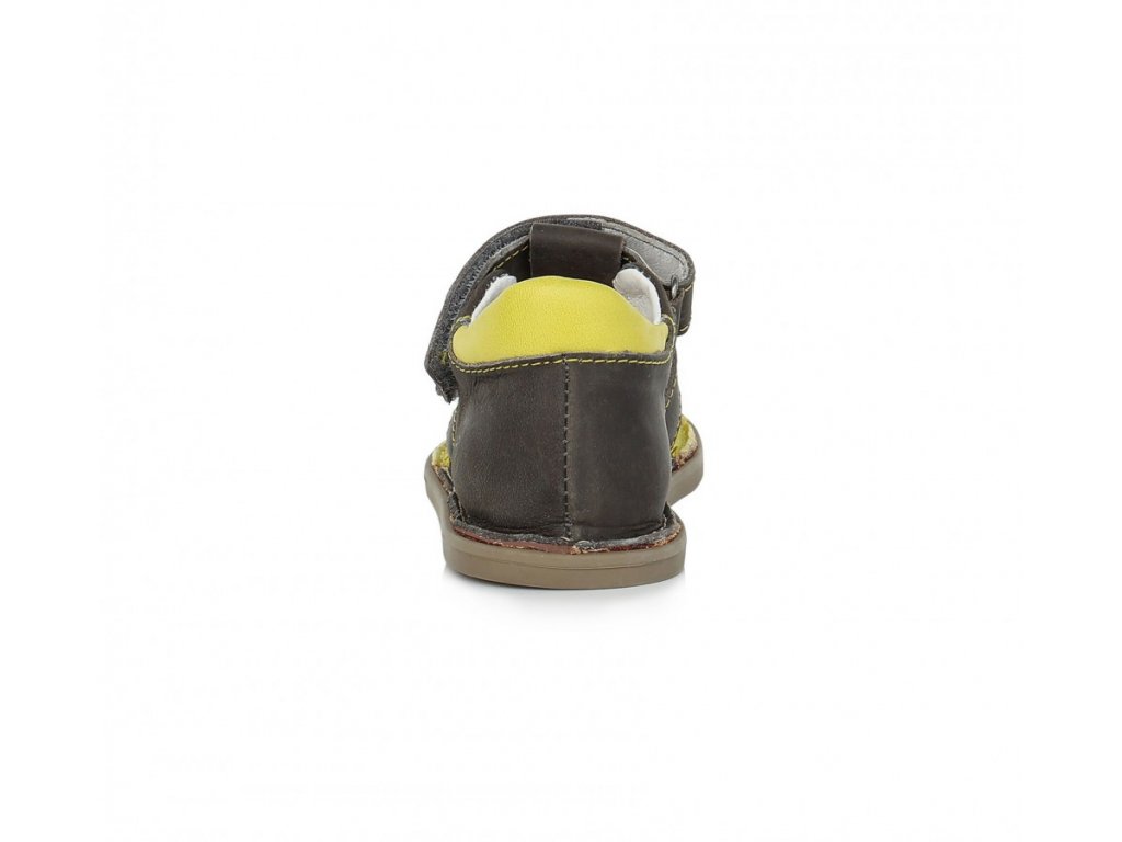D.D.Step barefoot sandály G076-382 Dark Grey