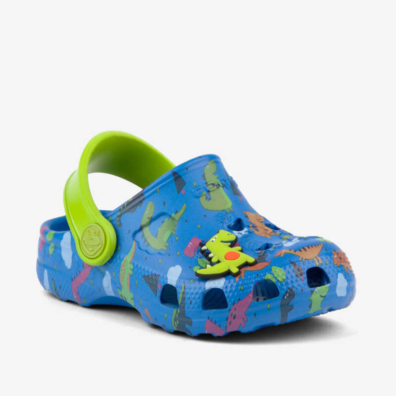 Chlapecké nazouváky COQUI ROYAL/LIME DINO + AMULET 8701-248-2014