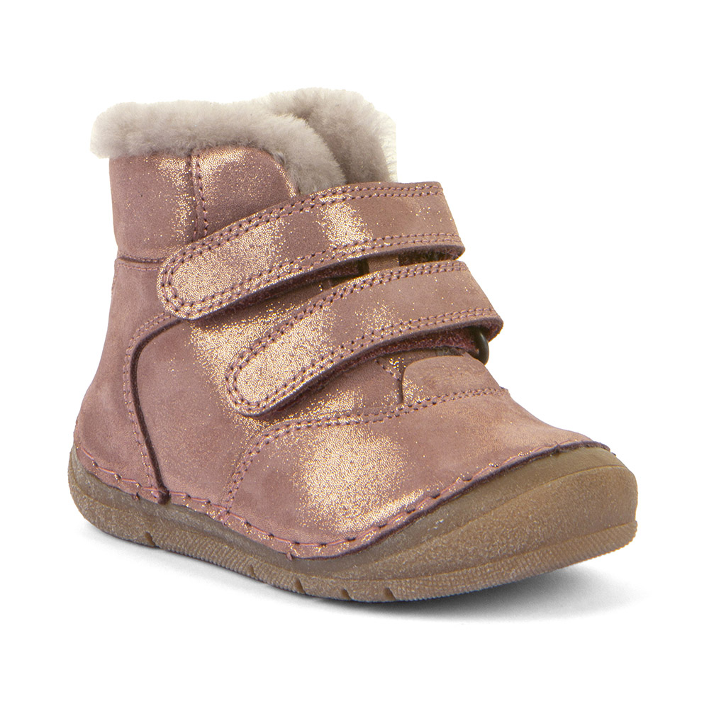 Froddo zimní dětská obuv G2110143-13 Paix Up Winter Pink/Gold