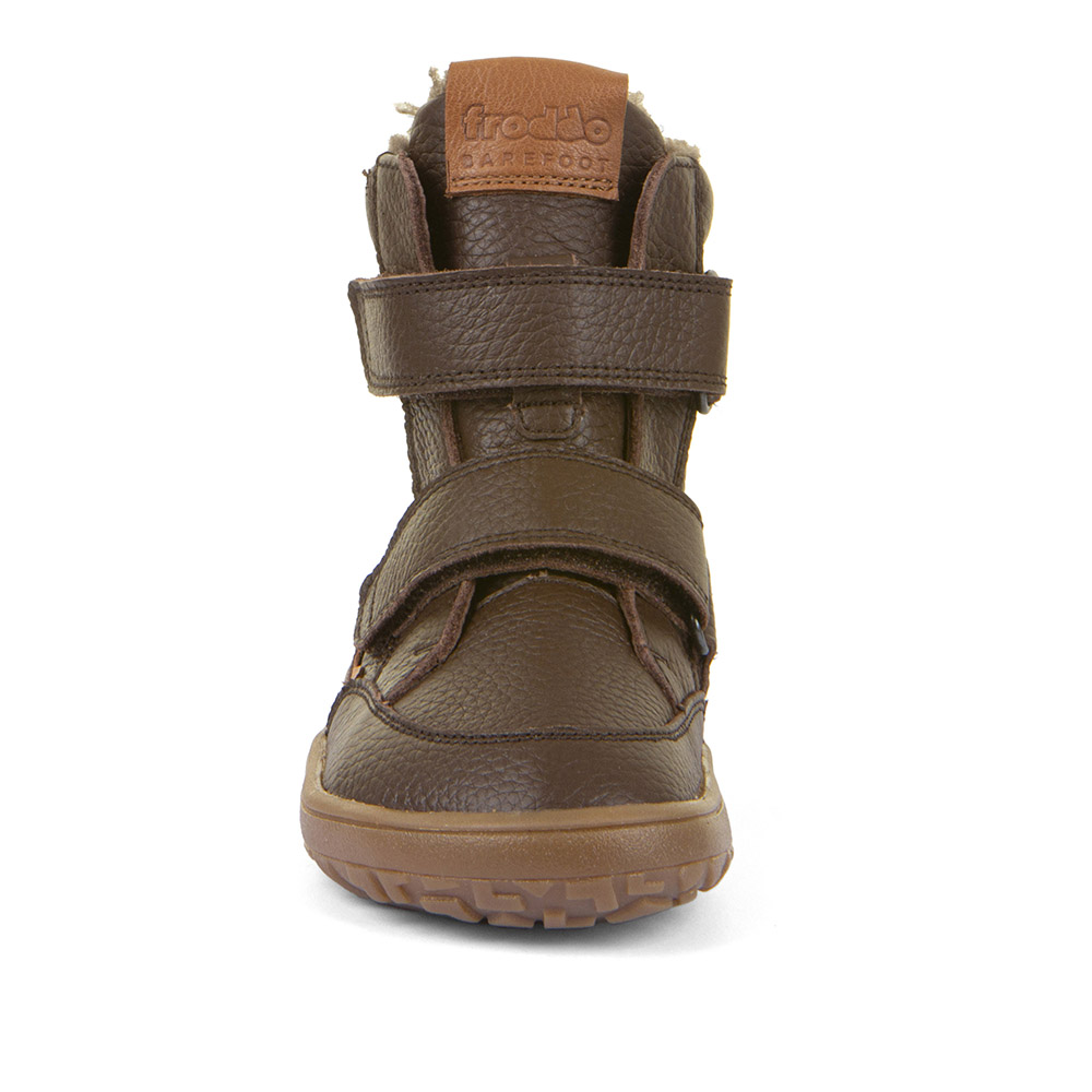 Froddo zimní barefoot dětská obuv G3160246-2 Tex Winter Brown