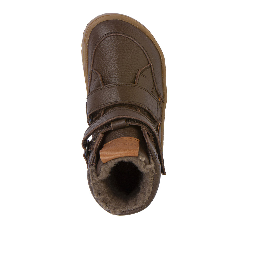 Froddo zimní barefoot dětská obuv G3160246-2 Tex Winter Brown