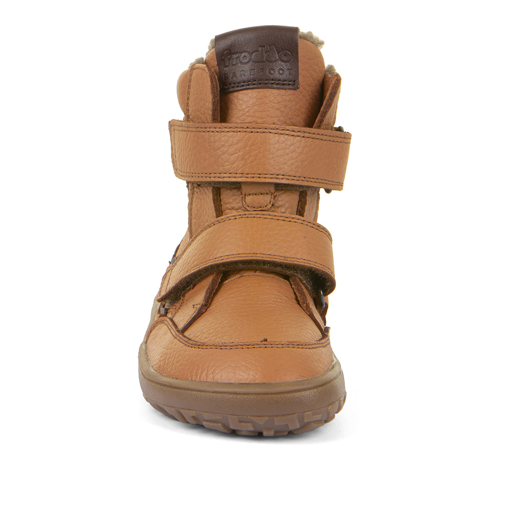 Froddo zimní barefoot dětská obuv G3160246-3 Tex Winter Cognac