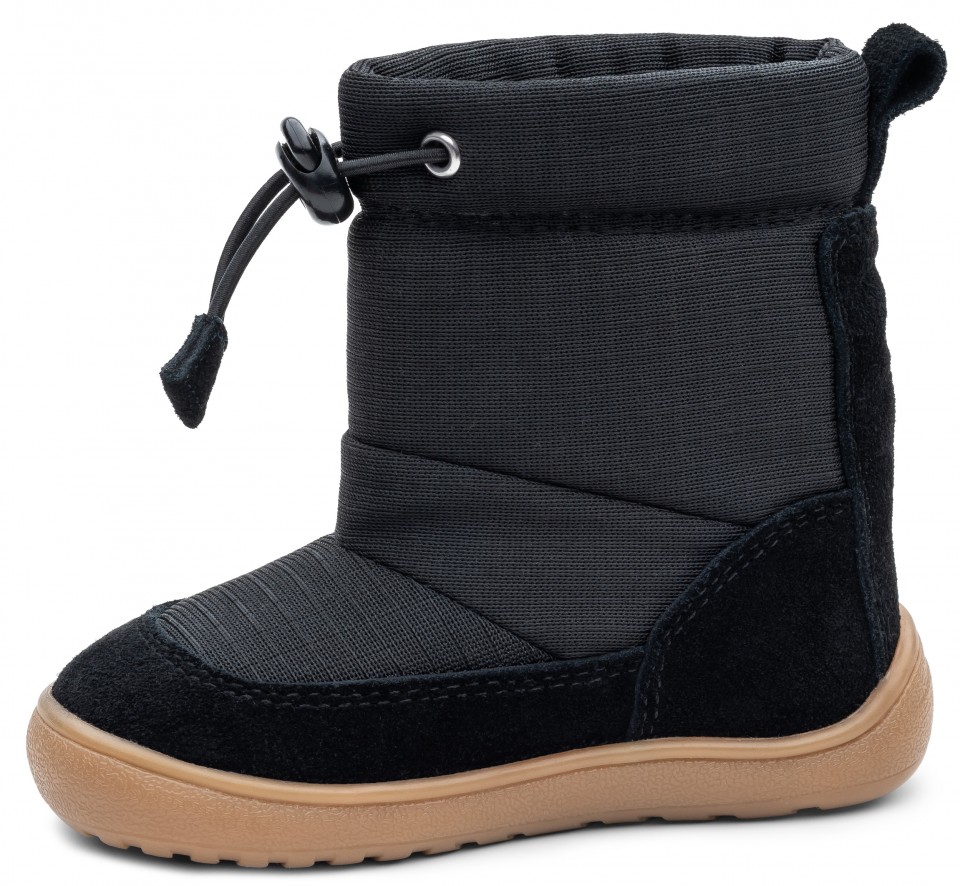 Protetika Heiko Black barefoot zimní boty s membránou