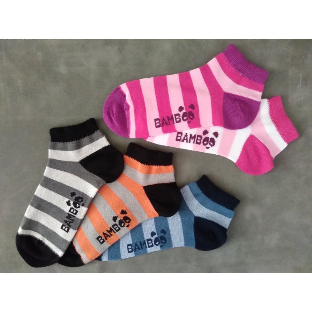 Dětské ponožky KUBÍK z bambusové viskózy šedé