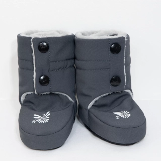 Softshellové capáčky Wintry šedá/stříbrná