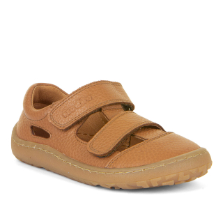 FRODDO barefoot sandálky G3150266-2 Cognac