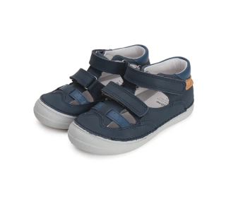Kožené sandálky D.D.step H078-41215 Royal Blue