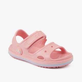 Dívčí sandály COQUI Yogi 8861-455-6200 baby pink rainbow