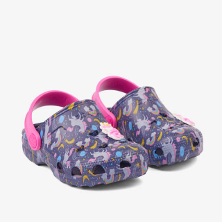 Dívčí nazouváky COQUI NAVY/FUCHSIA UNICORN + AMULET 8701-281-2105