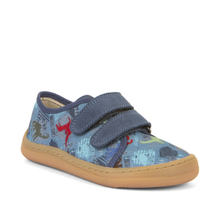 FRODDO barefoot tenisky G1700379-19 Canvas Dark Denim
