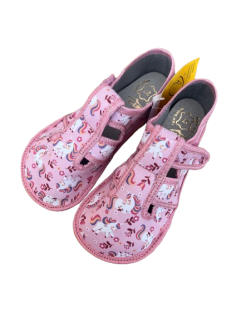 KTR dětské barefoot bačkory Bare14 Unicorn