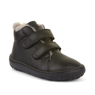 Froddo zimní barefoot dětská obuv G3110263-10K Winter Furry Black