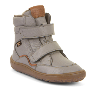 Froddo zimní barefoot dětská obuv G3160246-4 Tex Winter Light Grey