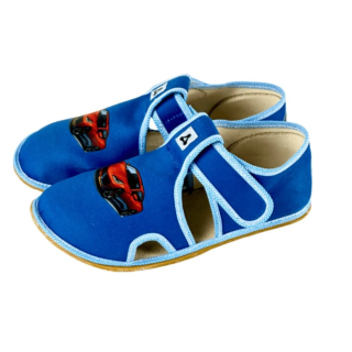 Antal dětské barefoot bačkory Auta