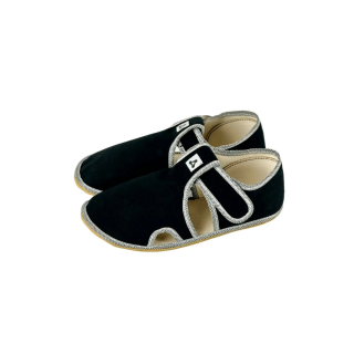 Antal dětské barefoot bačkory Black