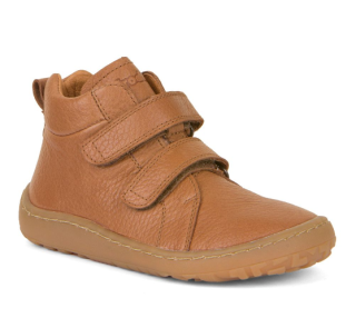 Froddo celoroční barefoot dětská obuv G3110227-2L High Tops Cognac